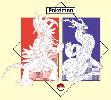 Pokémon Legendary Unisex T-Shirt - Cream - XXL Crème