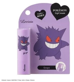 Pokemon Lip Cream 02 Gangar Grape