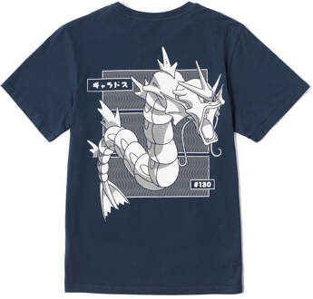 Pokémon Magikarp Evolution Men's T-Shirt - Blauw - XS - Navy blauw