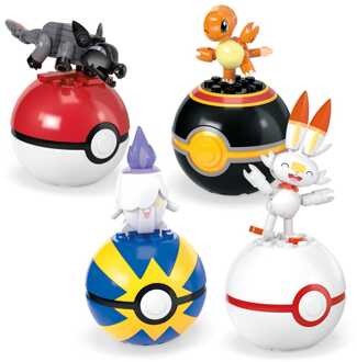 Pokémon MEGA Construction Set Fire-Type Trainer Team