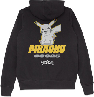 Pokémon Pikachu #0025 Unisex Hoodie - Black - L Meerdere kleuren