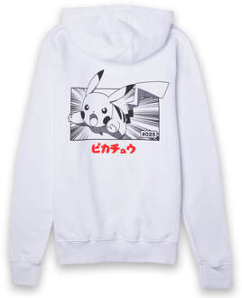 Pokémon Pikachu Hoodie - White - XL Wit