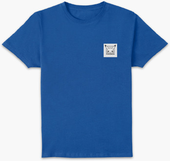 Pokémon Pikachu Patch Unisex T-Shirt - Blue - M Blauw