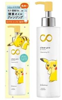 Pokemon Pikachu Softymo Clear Pro Cleansing Oil 180ml