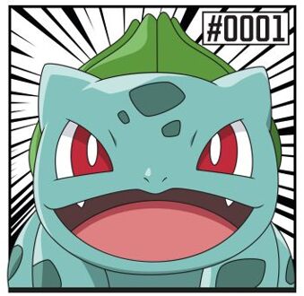 Pokémon Pokédex Bulbasaur #0001 Men's T-Shirt - White - 5XL Wit