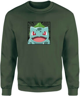 Pokémon Pokédex Bulbasaur #0001 Sweatshirt - Green - XL Groen