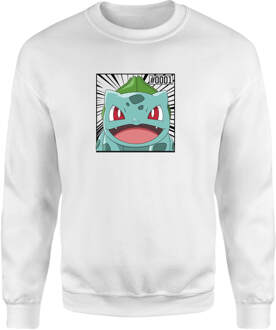 Pokémon Pokédex Bulbasaur #0001 Sweatshirt - White - L Wit