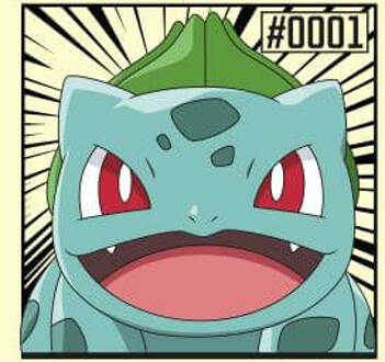 Pokémon Pokédex Bulbasaur #0001 Women's T-Shirt - Cream - XL Crème