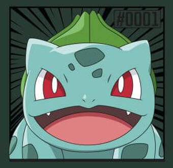 Pokémon Pokédex Bulbasaur #0001 Women's T-Shirt - Green - XS Groen