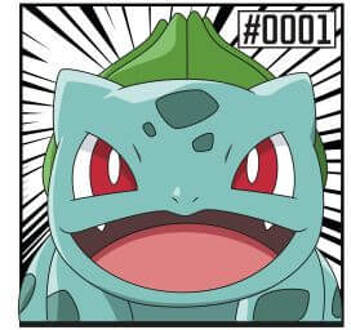 Pokémon Pokédex Bulbasaur #0001 Women's T-Shirt - White - S Wit