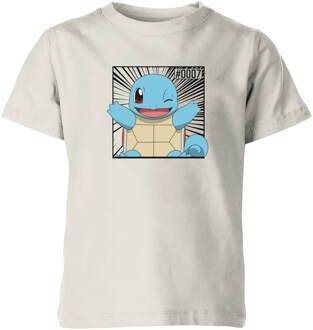 Pokémon Pokédex Squirtle #0007 Kids' T-Shirt - Cream - 134/140 (9-10 jaar) Crème - L