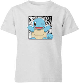 Pokémon Pokédex Squirtle #0007 Kids' T-Shirt - Grey - 110/116 (5-6 jaar) Grijs