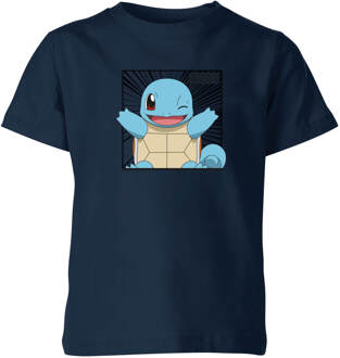 Pokémon Pokédex Squirtle #0007 Kids' T-Shirt - Navy - 110/116 (5-6 jaar)