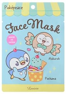 Pokemon Pokepeace Face Mask Pochama & Mokuroh - 1 pc