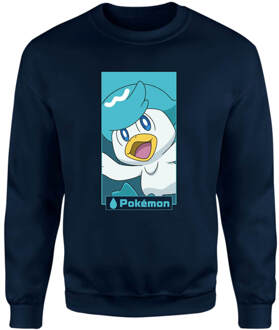 Pokémon Quaxly Sweatshirt - Navy - L - Navy blauw