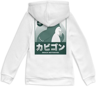 Pokémon Snorlax Kids' Hoodie - White - 98/104 (3-4 jaar) Crème - XS