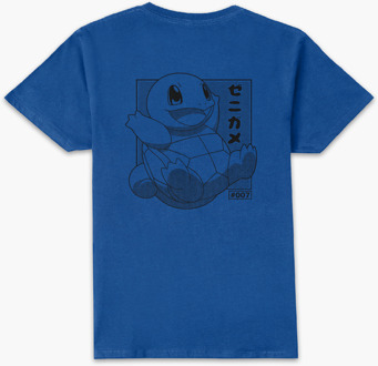 Pokémon Squirtle Unisex T-Shirt - Blue - XL Blauw