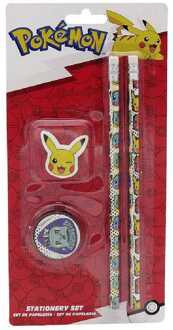 Pokémon stationery set 4 pieces