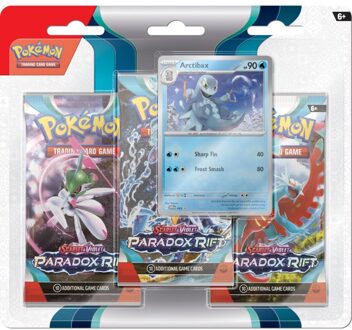 Pokémon TCG Scarlet & Violet Paradox Rift 3 Booster Blister