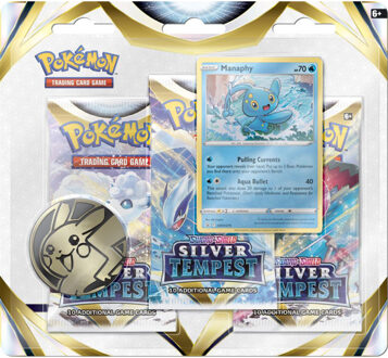 Pokémon TCG Sword & Shield Silver Tempest 3BB Boosterblister