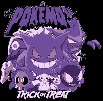 Pokémon Trick Or Treat Kids' Hoodie - Black - 110/116 (5-6 jaar) - Zwart - S