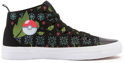 Pokémon Winter Bulbasaur High Top - Black - UK 3 / EU 35.5 / US Men's 3.5 / Women's 5
