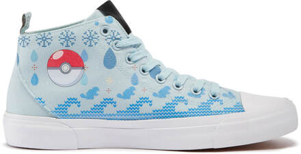 Pokémon Winter Squirtle High Top - Sky Blue - UK 3 / EU 35.5 / US Men's 3.5 / Women's 5