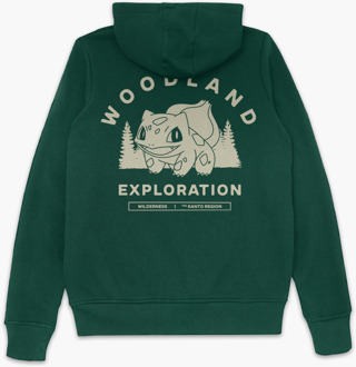 Pokémon Woodland Exploration Hoodie - Green - XL Meerdere kleuren