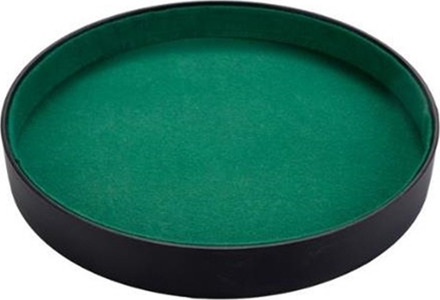 Pokerpiste - 26 cm Zwart