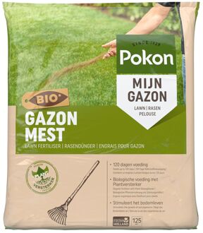 Pokon Bio Gazonmest 125m2