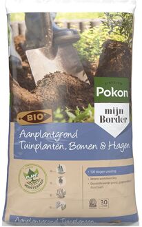 Pokon Bio MPS Aanplantgrond Tuinplanten, Bomen & Hagen 30L Pokon
