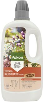 Pokon Bio Terras & Balkon planten voeding 1000ml Pokon