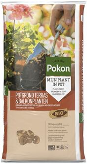 Pokon Bio Terras & balkon potgrond - Potgrond - 40 L