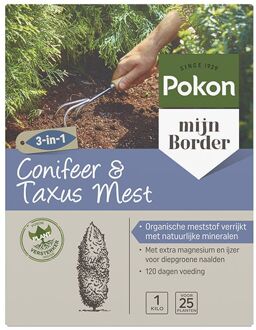 Pokon Conifeer & Taxus Mest - 1kg