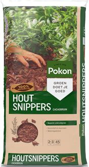 Pokon Houtsnippers Cacaobruin - 45L