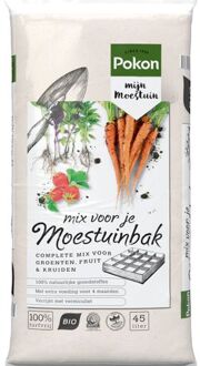 Pokon Moestuinbakken Mix 45L - circa 16.8kg