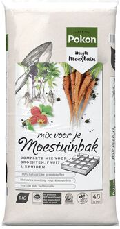 Pokon Moestuinbakken Mix 45L - circa 16.8kg