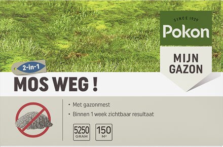 Pokon Mos Weg 5,25kg voor 150m2 - 724091