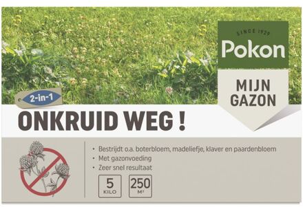 Pokon Onkruid Weg! 250 m2 - 5kg