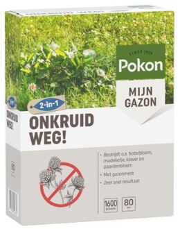 Pokon Onkruid Weg! 80 m2 - 1600 gr