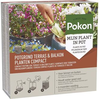 Pokon Potgrond Tuin & Balkon Compact - 20L