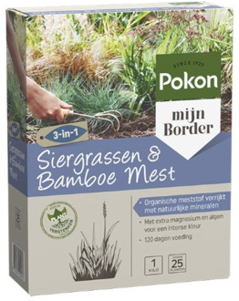 Pokon Siergrassen & Bamboe Mest 1kg