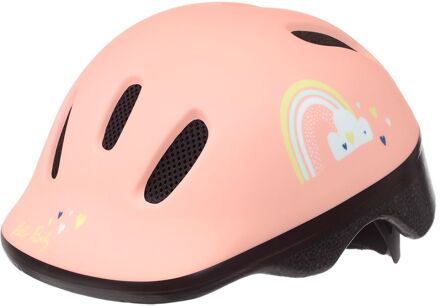 Pol Baby helm happy rainbow xxs 44-48 cm roze