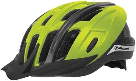 Pol Ride in fietshelm m 54-58cm zwart/Blauww Groen