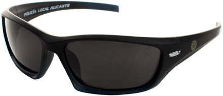 POLALICANTE-SPORT Unisex Politie Sportzonnebril - maat Zwart