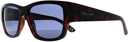 Polar Rechthoek Unisex Havana Blauw Jade - maat Bruin