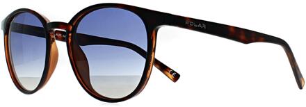 Polar Rond Unisex Havana Blauw Gradiënt Echo Bruin