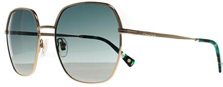 Polar Vierkant Dames Goud Groen Kleurverloop Goud 310 - One Size