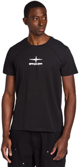 Polaris Logo T-shirts Heren - Zwart - Maat XS - Katoen Jersey Black