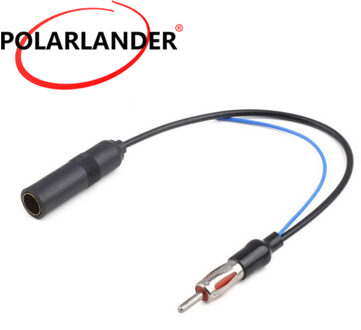 Polarlander Antena de amplificador12-24V Booster Signaal Amp Versterker Auto FM/AM Stereo Radio Inline Antenne